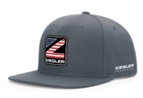 Star Spangled Z Hat  - Grey