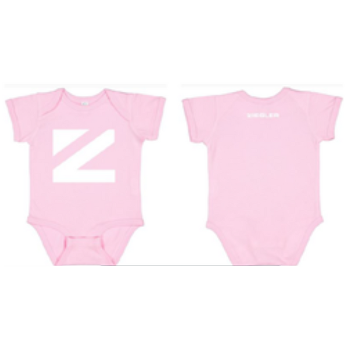 Z Icon Infant Onesie Pink