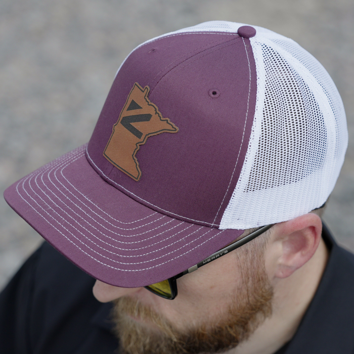 Ziegler Minnesota Gophers Leather Patch Hat