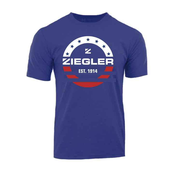 Ziegler Red White & Blue Tee