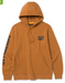 TM Banner Hoodie Bronze - Caterpillar sleeve logo
